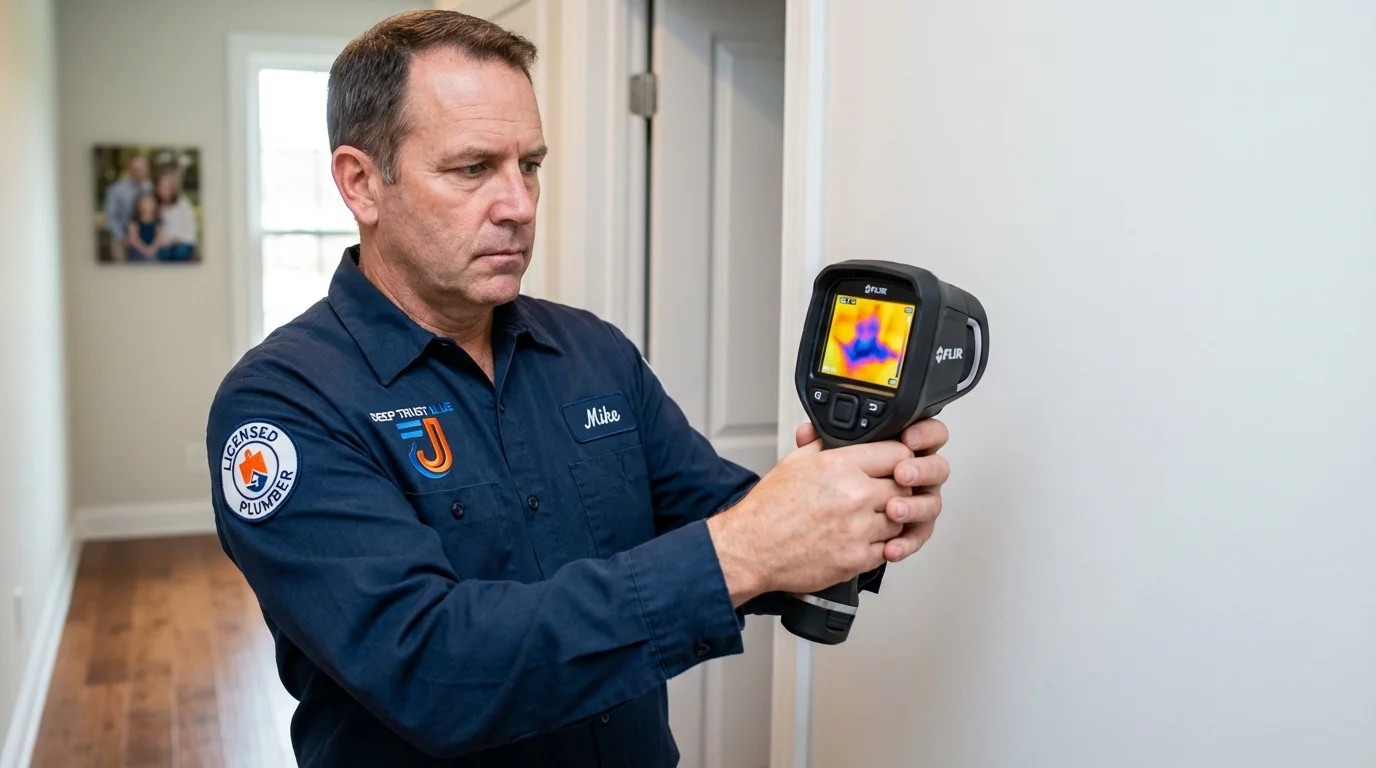 Thermal imaging leak detection by Johns Plumbing LLC in Atglen